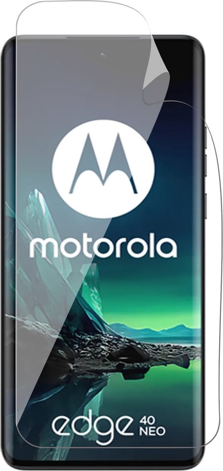 Screenprotector geschikt voor Motorola Edge 40 Neo - 1x FlexGuard Screen Protector