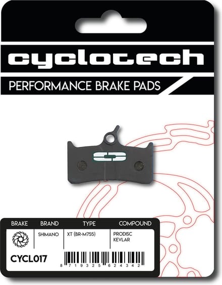 Prodisc Kevlar Remblokken voor Shimano Deore XT BR-M 755