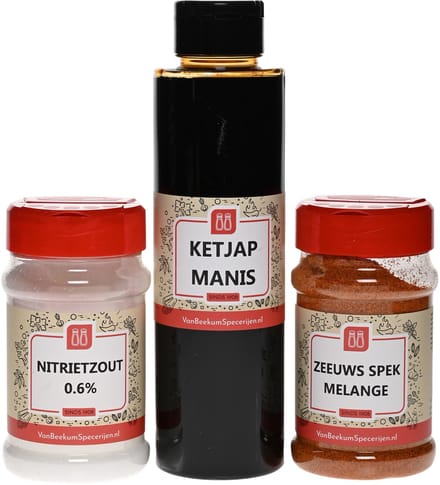 Van Beekum Specerijen - Zeeuws Spek Pakket - 1 Stuk