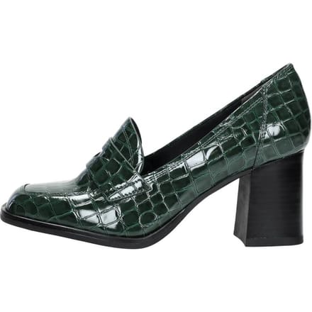 Tamaris Trotteur Pumps groen Textiel - Maat 37