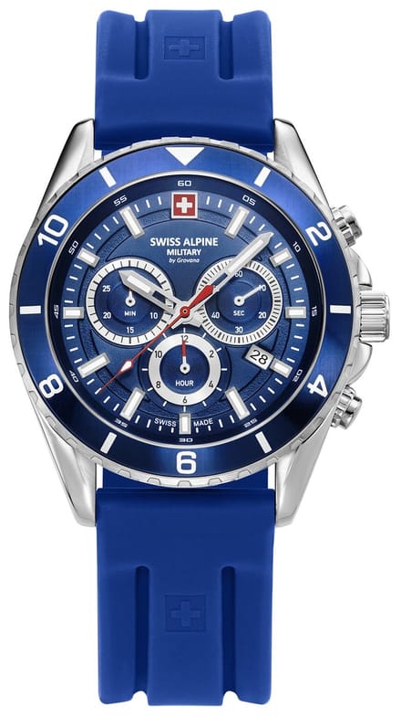 Swiss Alpine Military Sierra Chrono SAM7034.9835 mannen horloge