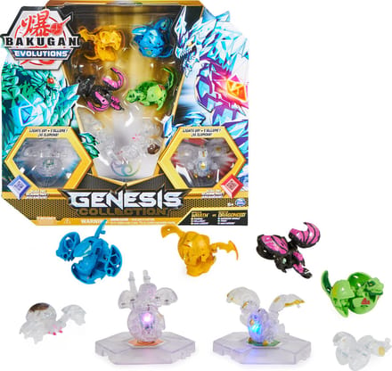 Bakugan Evolutions - Genesis Collection - Met lichtgevende Wrath x Dragonoid