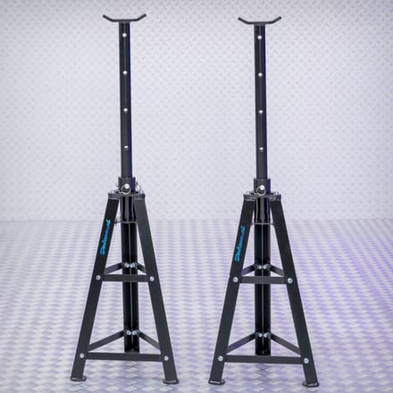 Datona® Assteunen hoog 6 ton set - 2 stuks - maximale hoogte 120 cm