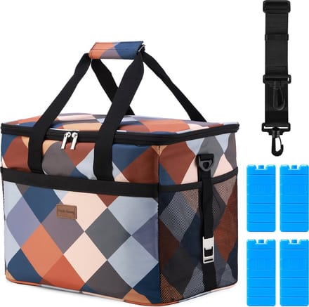 Packaway 4 Laags Geïsoleerde Koeltas - Lunchtas 30 liter - Block
