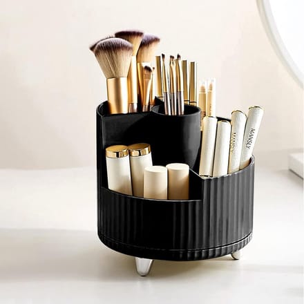 Make-up Cosmetica-Organizer - 360 Rotatie - Multifunctioneel - 1 stuk - Zwart