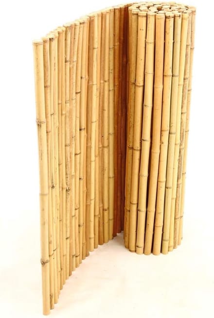 Zware Bamboe Rolmat Bali 100x250 cm voor Tuin en Terras