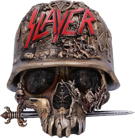 Lijkenkast Helm Schedel Accessoire Doos Resin Brons Stijlvol Opbergen