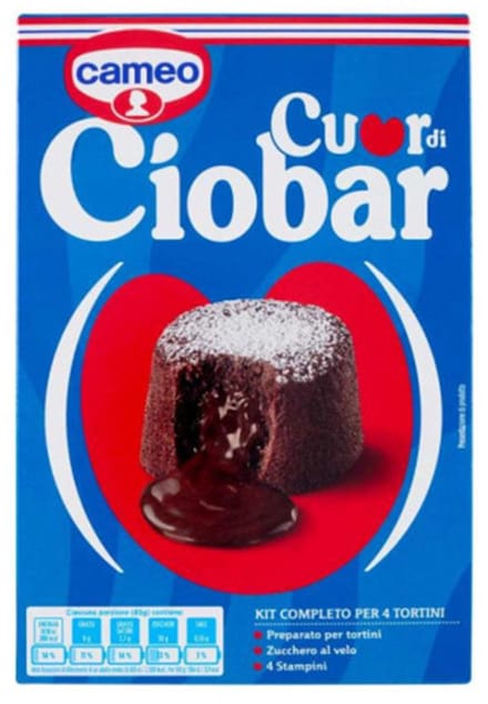 2 Stuks Cameo Cuor di Ciobar Preparato per Torta