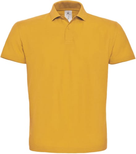 B&C Id.001 Polo Shirt CGPUI10 - Chili Gold - M