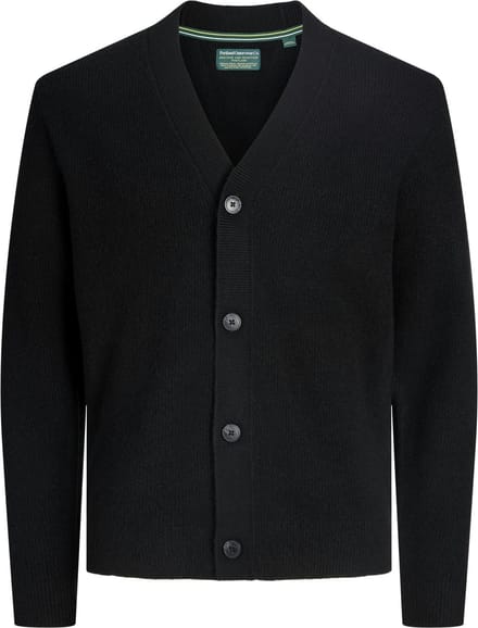 JACK&JONES - POCRICK WOOL RIB KNIT CARDIGAN - Heren - Cardigans