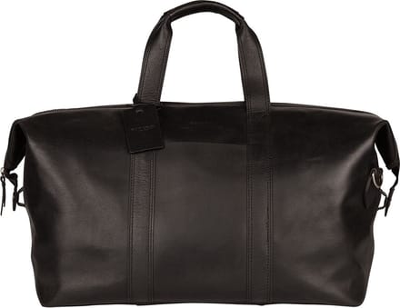 BURKELY Vintage Sem Unisex Weekendtas - Zwart