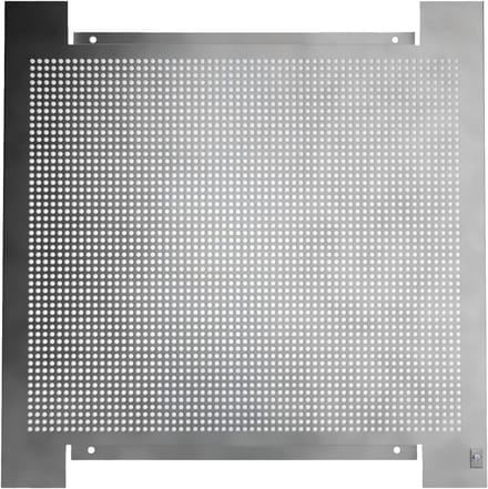 maxx.onLine Perforated Mounting Plate 400 x 400 mm for Earth/Installation Antenna Amplifier, Satellite Multi Switch, Electrical Mounting Plate, Hole Grating Plate