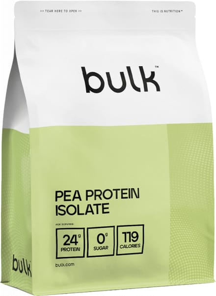 Bulk Pea Protein Isolate (2500g) Vanilla - Eiwitten - Veganistisch eiwit