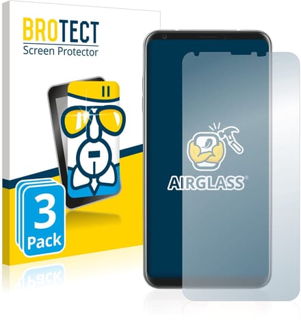 Screenprotector 3 Stuks voor LG V30 Beschermglas transparant