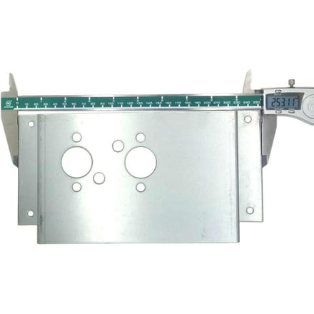 25,3 cm * 11,50 cm * 9 cm Basismontagebeugel voor Air Diesel Standkachel Auto Boot white