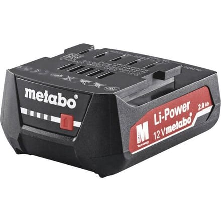 Metabo 625406000 Gereedschapsaccu 12 V 2.0 Ah Li-ion