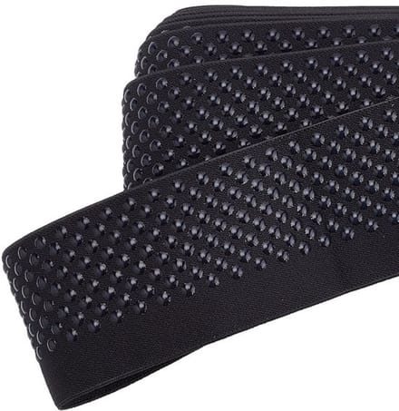 Allecto - Antislip siliconen tape - Verstevigende grijper - Zwart