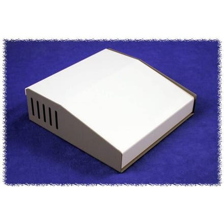Hammond Electronics 500-0930 Consolebehuizing (l x b x h) 183 x 180 x 58 mm Aluminium Grijs 1 stuk(s)