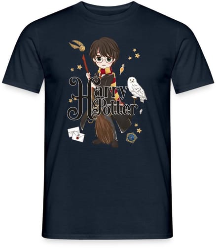 Harry Potter Onderdelen T-Shirt Heren