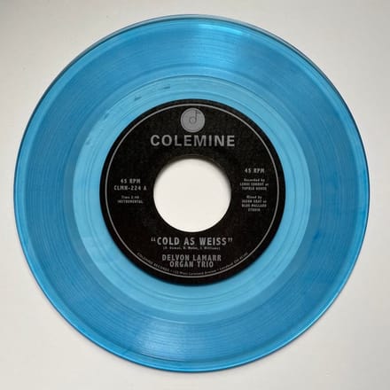 Delvon |Organ Trio Lamarr - Cold As Weiss (7" Single) (Coloured Vinyl)