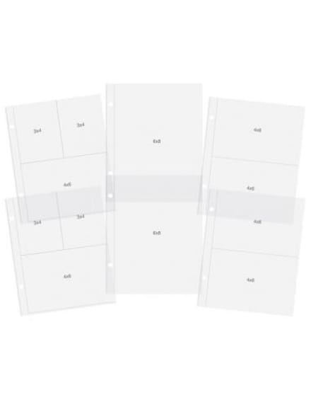Simple Stories SN@P! Pocket Page Refills Multi 6x8 Inch (10439)