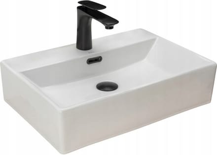 Rea Bonita Opzetwastafel Wit 51x36 cm