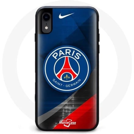 PSG-logo metaal chroom IPhone XR-model