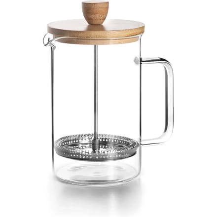 Koffiezetapparaat met houten piston Lacor