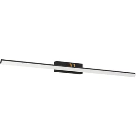 EGLO Verdello Spiegellamp - LED - 60 cm - Zwart/Geelkoper/Wit
