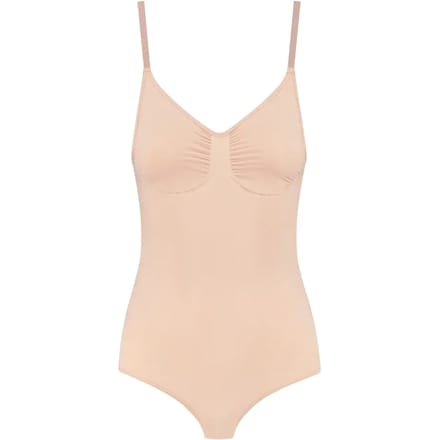 Bye Bra Soft Touch Seamless Bodysuit Ultra Low back, Beige, XXL