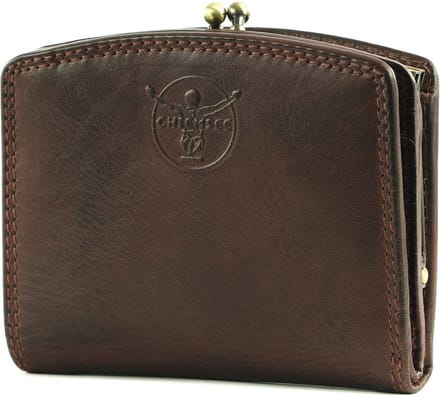 CHIEMSEE Leren Portemonnee Leather Wallet Brown Bruine