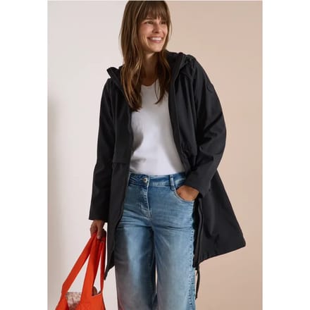 Softshell-jas met capuchon