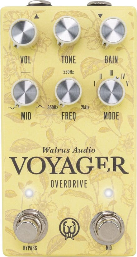Walrus Audio Voyager MKII Floral Series 2024 - Distortion voor gitaren