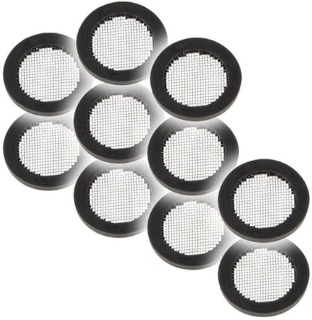 Rubberen Afdichtingen met Vuilvangzeef 1/2 Inch voor Wartelmoeren - 10 Stuks