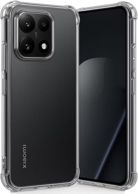 TechNow Hoesje geschikt voor Xiaomi 15T Hoesje Screenprotector - Extreme Shock Case – Case Transparant