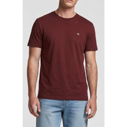 Calvin Klein Ss Classic Monogram T-shirt Mocha Moment Taglia: XL | Magliette basic Outlet | Uomo