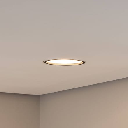 Bega LED plafondinbouwspot Studio Line, aluminium gegoten, zwart