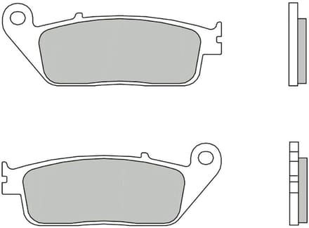 Brembo 07074xs Gesinterde Remblokken Transparant
