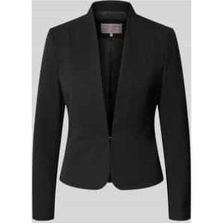 slim fit blazer met haakjessluiting