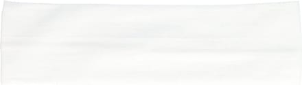 Haarsoires Haarband Stof 6cm - Basic - Nylon - Wit - Comfortabel & Elastisch – Voor Sport of Dagelijks Gebruik