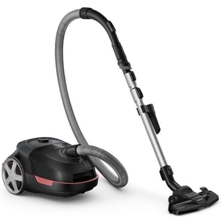 Aspirateur avec sac - PHILIPS - XD5123/10 - Série 5000 - 900W - 77db - Noir intense noir