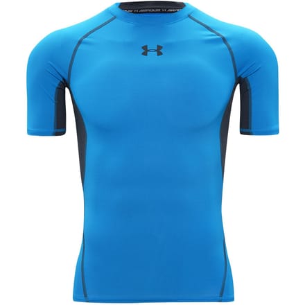 Under Armour Mannen Training Compressie T-shirt Blauw 1257468-787 L blue