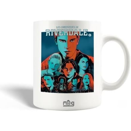 Mug - Riverdale - Affiche Poster - Céramique - Blanc - 30cl - Compatible lave-vaisselle
