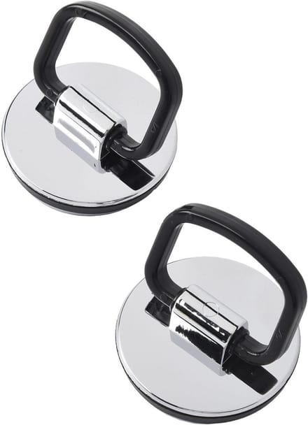 Afvoerdeksel Gootsteen - Doucheplug Badkuip - Waterdicht Afsluiten - Met Handvat - 46 mm - Verchroomd