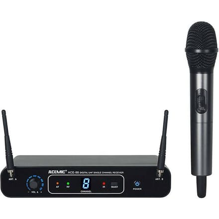 Acemic Wireless Microphone System - w/1 mic