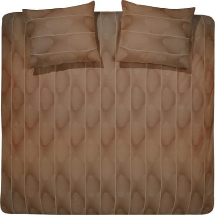 //Damai Dekbedovertrekset satijn 200 x 200/220 cm norma gold brown