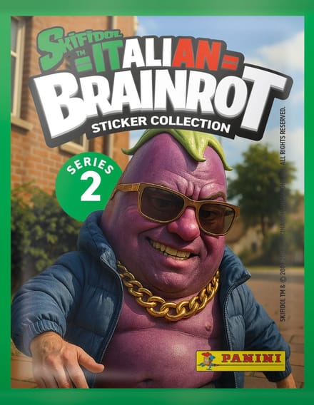 Panini - Skifidol Italian Brainrot Sticker 2 - Ecoblister