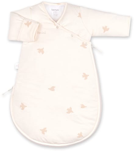 BEMINI Babyslaapzak - MAGIC BAG 0-1m - TOG 2.5 - Knus cocon - Piuma ecru