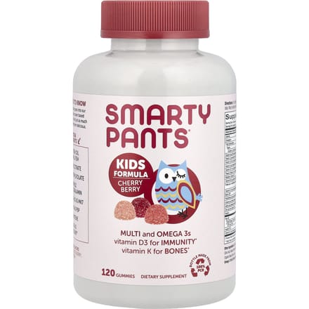 SmartyPants, Kinderformule, Kersenbes, 120 Gummies