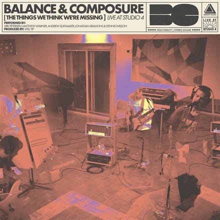 Balance And Composure - (The Things We Think We're Missing) Live At Studio 4 (LP) (Coloured Vinyl)
